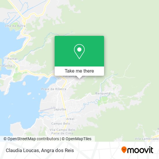 Claudia Loucas map