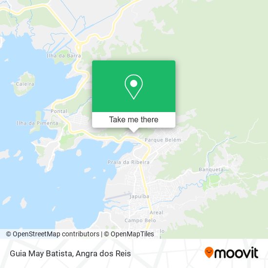 Guia May Batista map