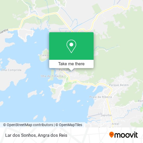 Lar dos Sonhos map