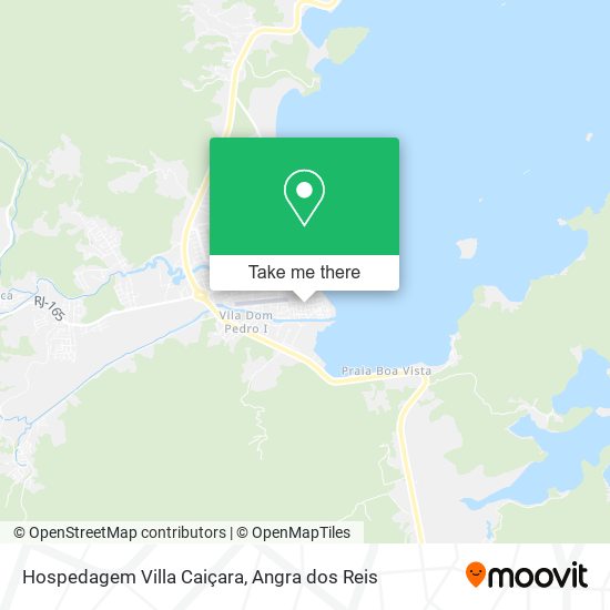 Hospedagem Villa Caiçara map