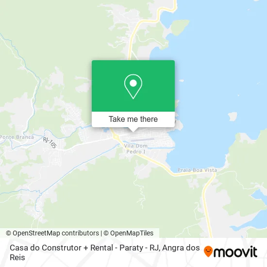Casa do Construtor + Rental - Paraty - RJ map