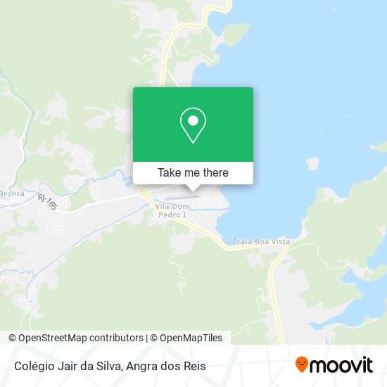Mapa Colégio Jair da Silva
