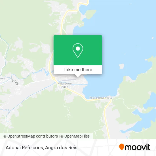 Adonai Refeicoes map