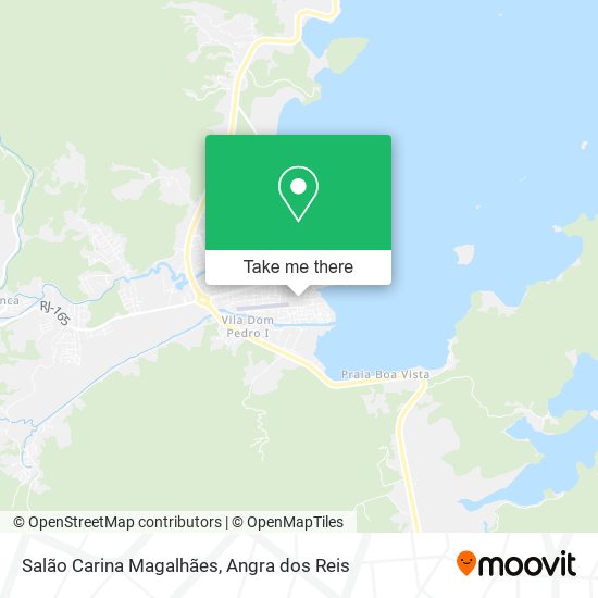 Mapa Salão Carina Magalhães