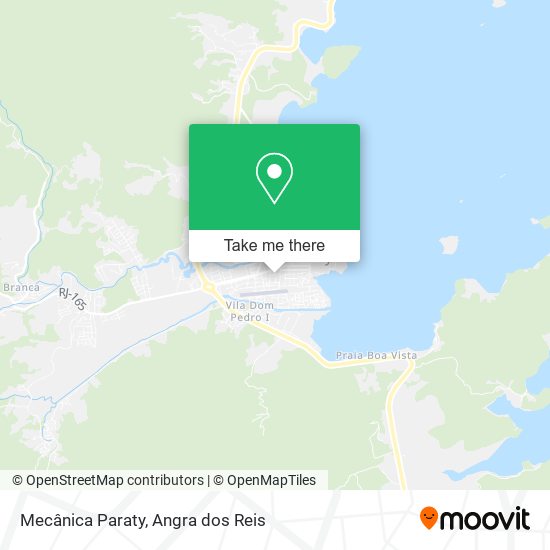 Mecânica Paraty map