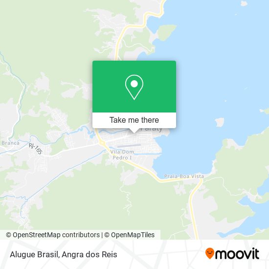 Alugue Brasil map