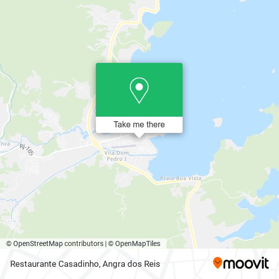 Mapa Restaurante Casadinho