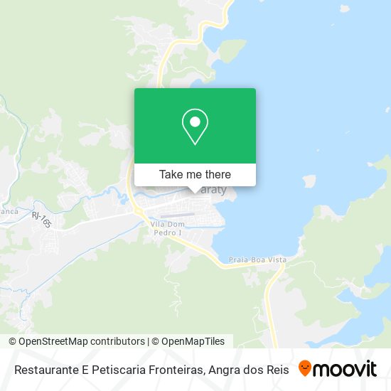 Mapa Restaurante E Petiscaria Fronteiras