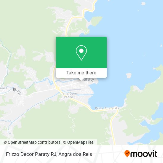 Mapa Frizzo Decor Paraty RJ