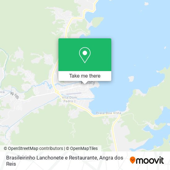 Mapa Brasileirinho Lanchonete e Restaurante