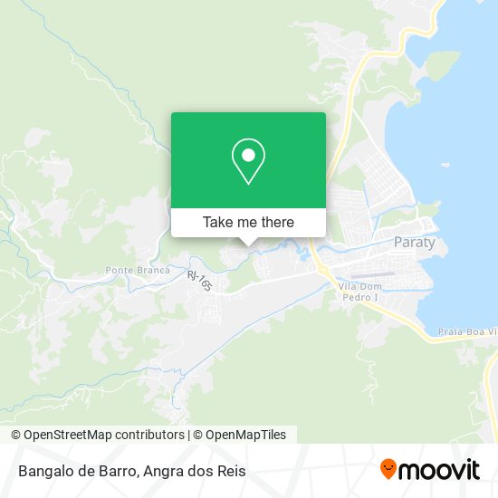 Bangalo de Barro map