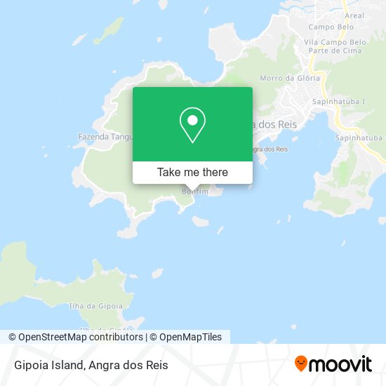 Gipoia Island map