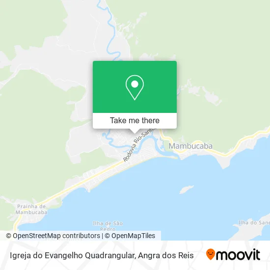 Igreja do Evangelho Quadrangular map