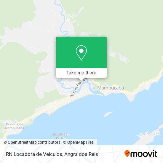 RN Locadora de Veiculos map