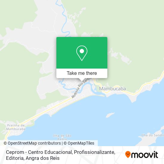 Mapa Ceprom - Centro Educacional, Profissionalizante, Editoria