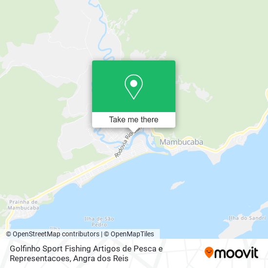 Mapa Golfinho Sport Fishing Artigos de Pesca e Representacoes