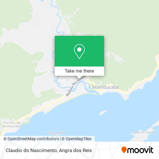 Claudio do Nascimento map