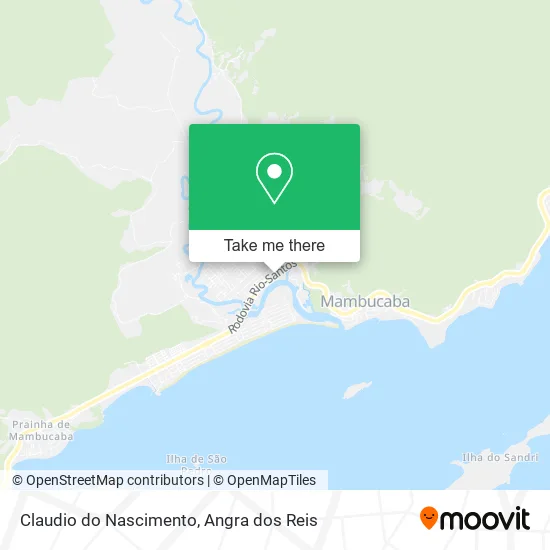 Claudio do Nascimento map