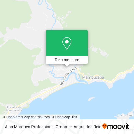 Mapa Alan Marques Professional Groomer
