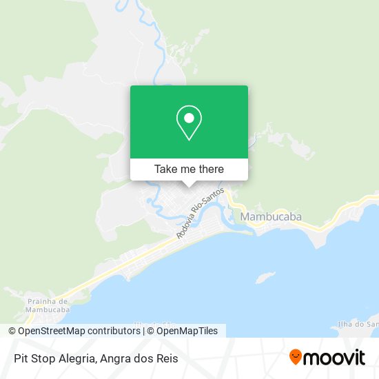 Pit Stop Alegria map