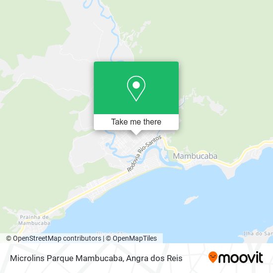 Mapa Microlins Parque Mambucaba