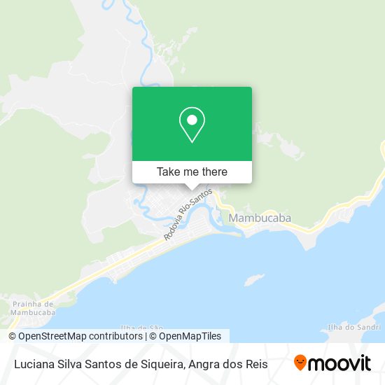 Luciana Silva Santos de Siqueira map
