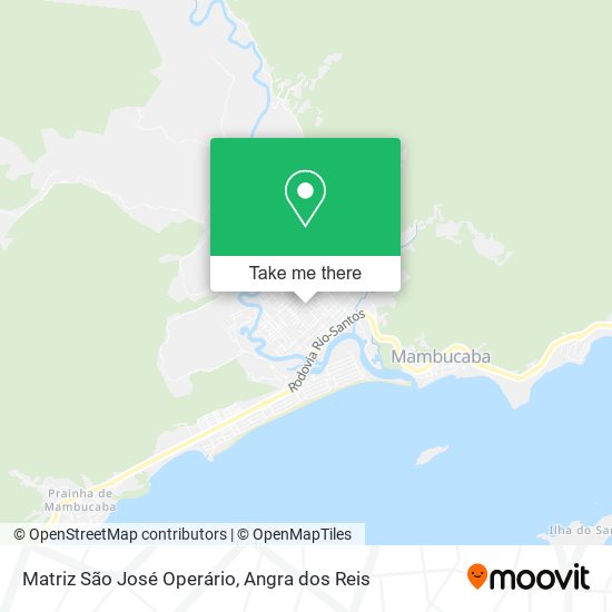 Mapa Matriz São José Operário