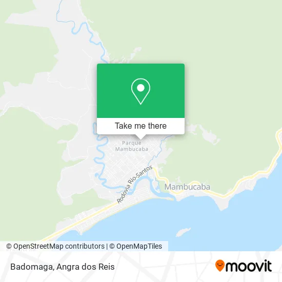 Badomaga map