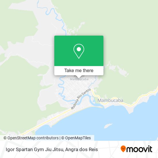 Mapa Igor Spartan Gym Jiu Jitsu