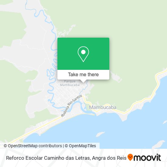 Reforco Escolar Caminho das Letras map