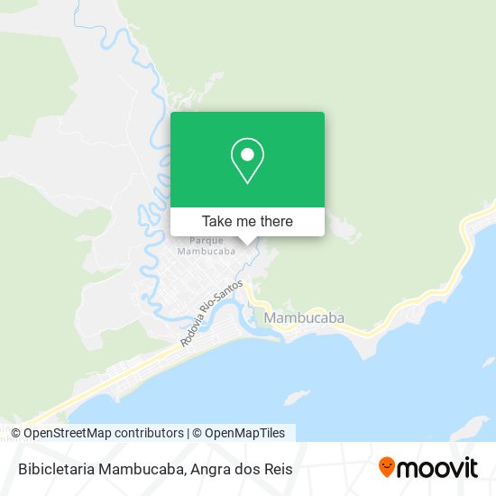 Bibicletaria Mambucaba map