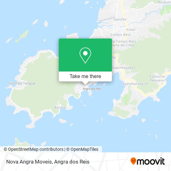 Mapa Nova Angra Moveis