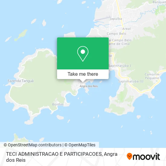 TECI ADMINISTRACAO E PARTICIPACOES map