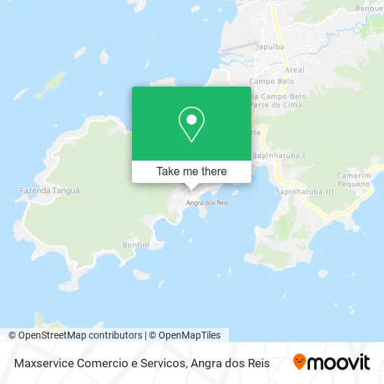Maxservice Comercio e Servicos map