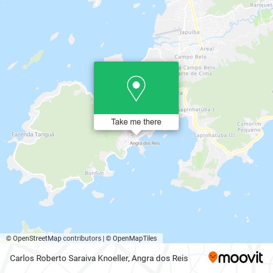 Carlos Roberto Saraiva Knoeller map