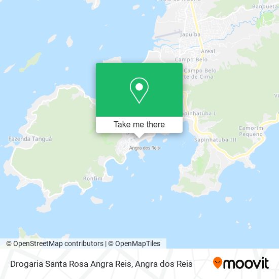 Drogaria Santa Rosa Angra Reis map