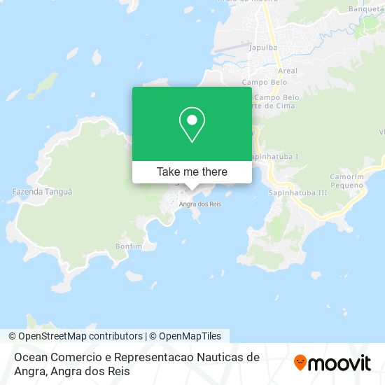 Ocean Comercio e Representacao Nauticas de Angra map