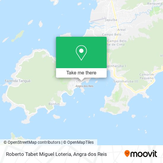 Roberto Tabet Miguel Loteria map