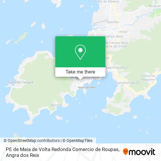 PE de Meia de Volta Redonda Comercio de Roupas map