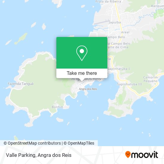Valle Parking map