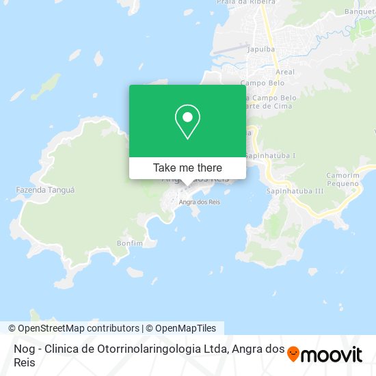 Mapa Nog - Clinica de Otorrinolaringologia Ltda