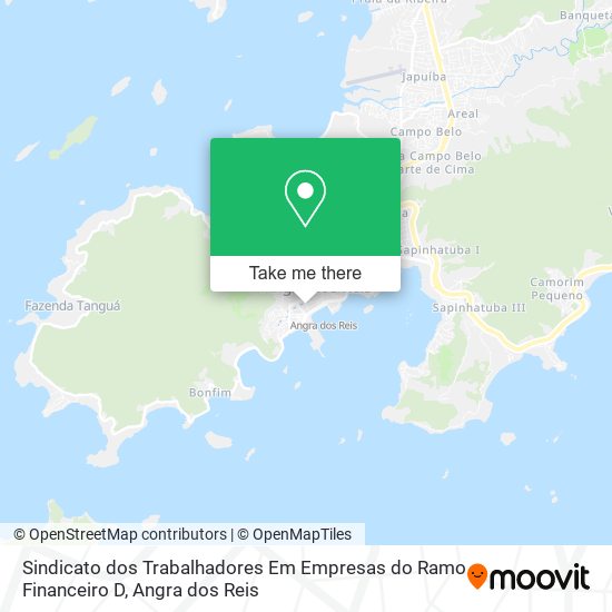 Sindicato dos Trabalhadores Em Empresas do Ramo Financeiro D map