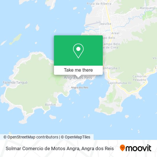 Solmar Comercio de Motos Angra map
