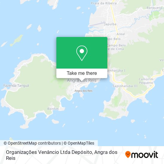 Organizações Venâncio Ltda Depósito map