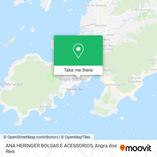 ANA HERINGER BOLSAS E ACESSORIOS map