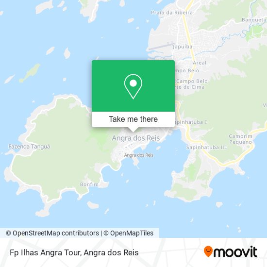 Mapa Fp Ilhas Angra Tour