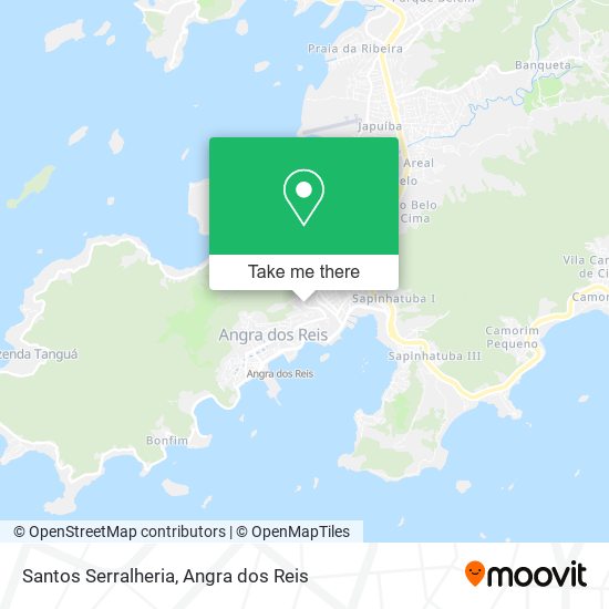 Mapa Santos Serralheria