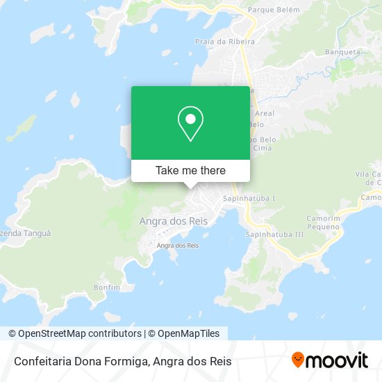 Confeitaria Dona Formiga map