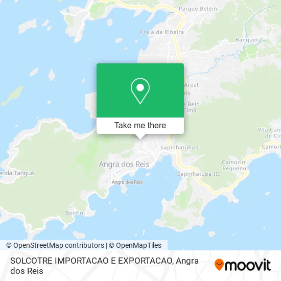 SOLCOTRE IMPORTACAO E EXPORTACAO map