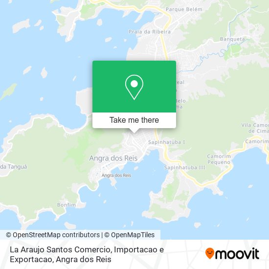 La Araujo Santos Comercio, Importacao e Exportacao map